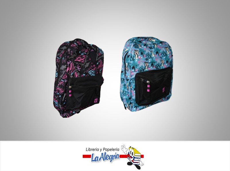 MORRAL ESCOLAR  YOLO 16 ESTAMPADO MARCA YOLO
