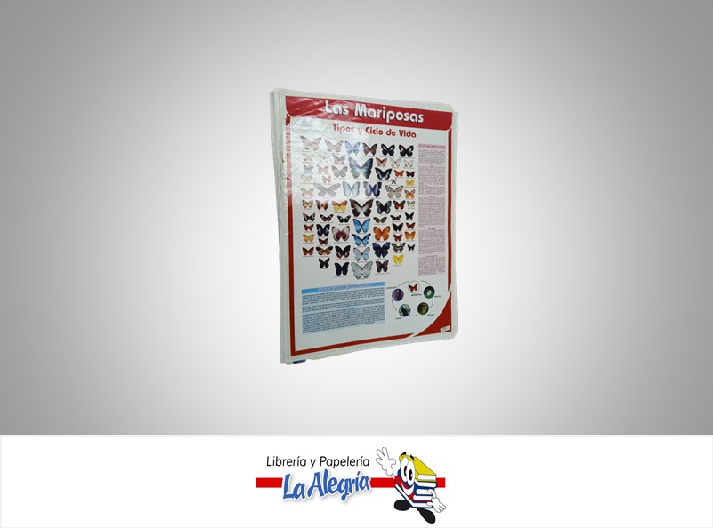 AFICHE GRANDE LAS MARIPOSAS MARCA S/M