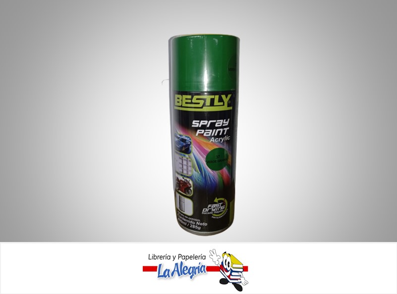 SPRAY ACRILICO 400ML VERDE GRAMA MARCA BESTLY