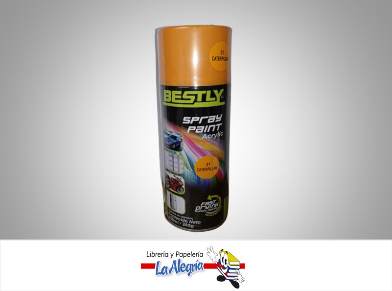 SPRAY ACRILICO 400ML CATERPILLAR MARCA BESTLY