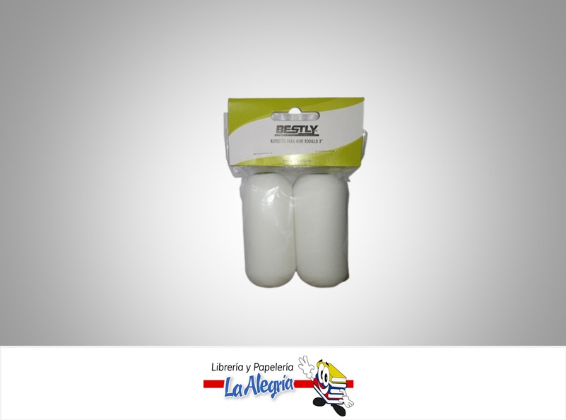 REPUESTO MINI RODILLO 3 PAQUETE 2 UND MARCA BESTLY