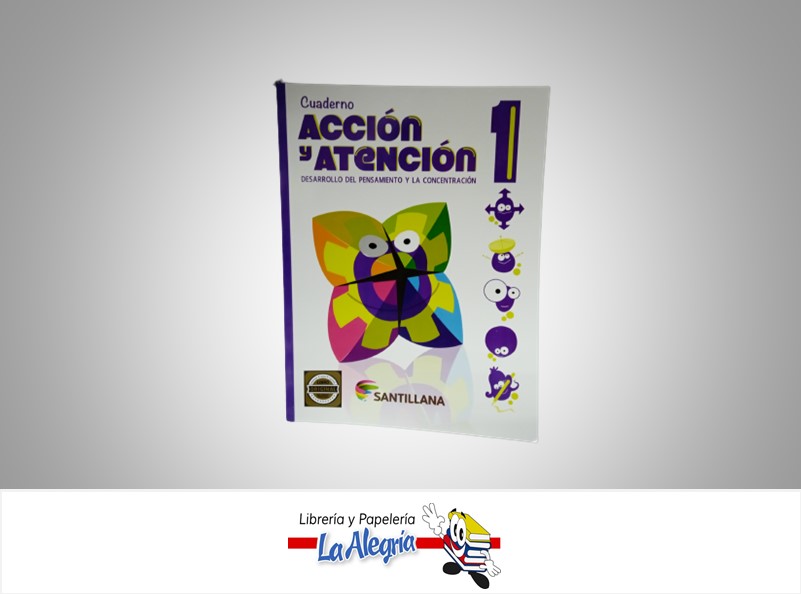 CUADERNO DE ACCION Y ATENCION 1 TEMATICA LECTURA AUTOR DANIEL HERNANDEZ EDITORIAL SANTILLANA