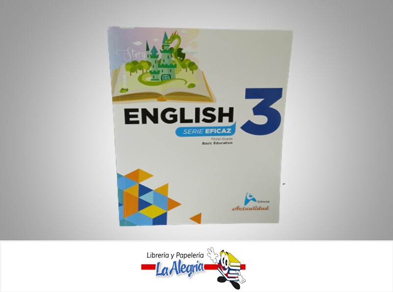 ENGLISH SERIE EFICAZ 3 AUTOR EVARISTO DE JESUS PAREDES EDITORIAL ACTUALIDAD