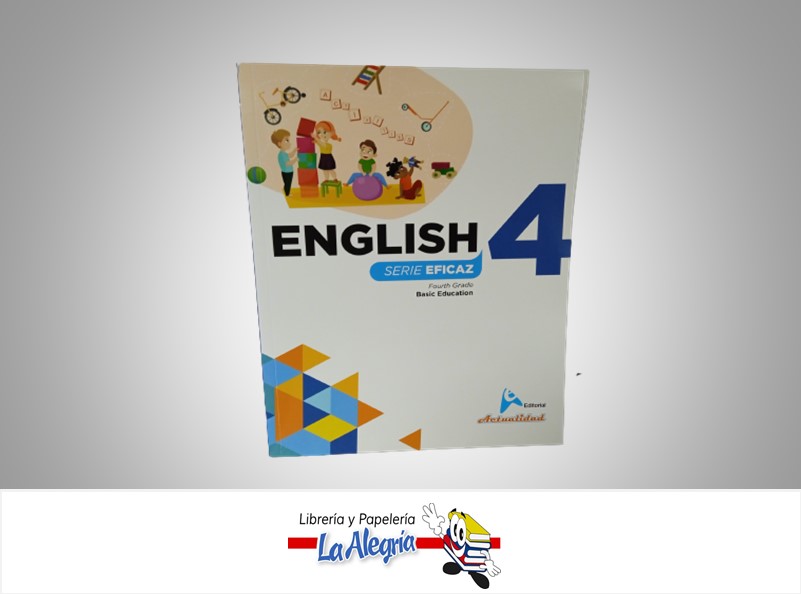 ENGLISH SERIE EFICAZ 4 AUTOR EVARISTO DE JESUS PAREDES EDITORIAL ACTUALIDAD