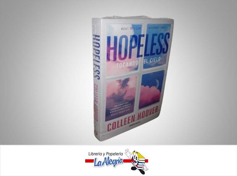 HOPELESS TOCANDO EL CIELO TEMATICA NOVELA AUTOR COLLEEN HOOVER MARCA DEBOLSILLO