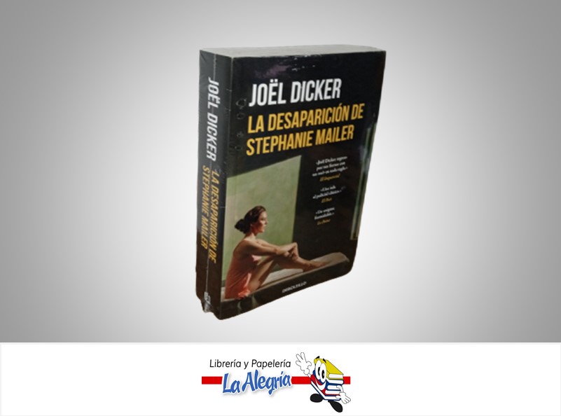 LA DESPARICION DE STEPHANIE MAILER TEMATICA NOVELA FICCION AUTOR JOEL DICKER MARCA DEBOLSILLO