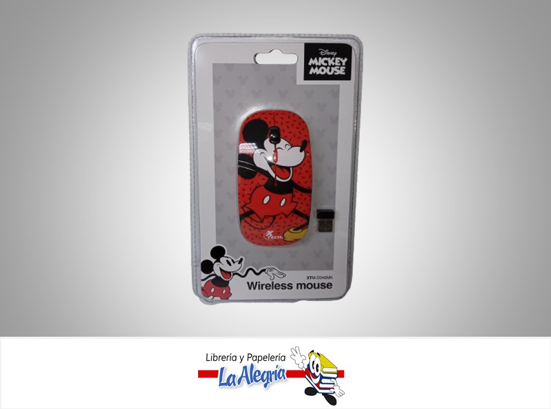 MOUSE INALAMBRICO MICKEY MOUSE  MARCA XTECH