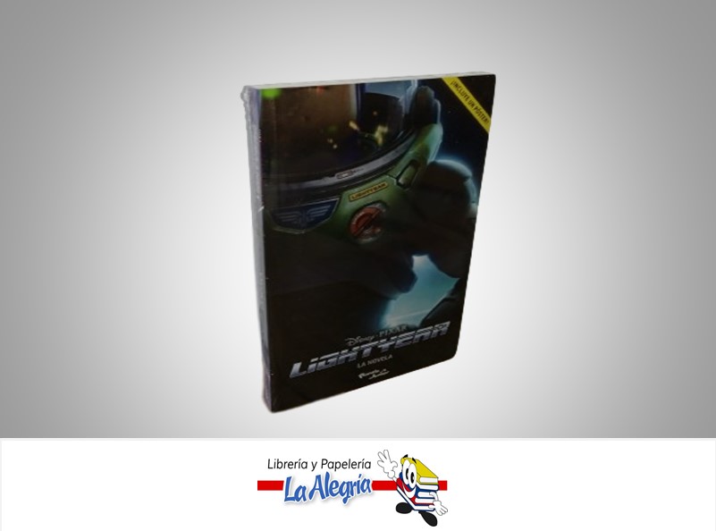 LIGHTYEAR LA NOVELA TEMATICA NOVELA DE FICCION AUTOR PIXAR DISNEY MARCA PLANETA JUNIOR INCLUYE UN POSTER
