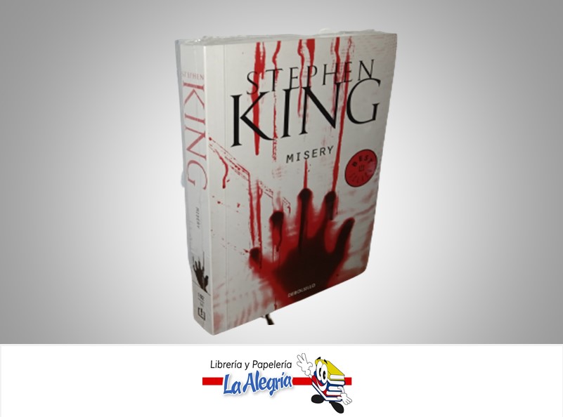 MISERY TEMATICA NOVELA DE TERROR AUTOR STEPHEN KING MARCA DEBOLSILLO