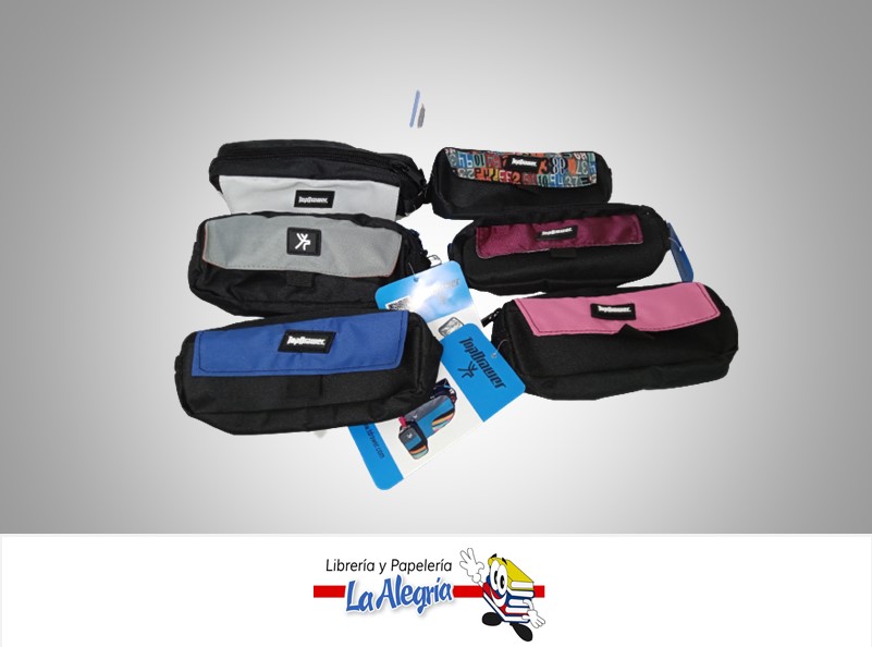 CARTUCHERA 2 CIERRES TAMBO DISEÑOS VARIOS MARCA TOPDRAWER