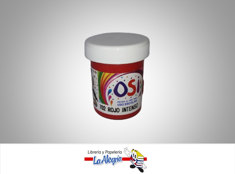 PINTURA AL FRIO 60CC ROJO INTENSO MARCA OSI