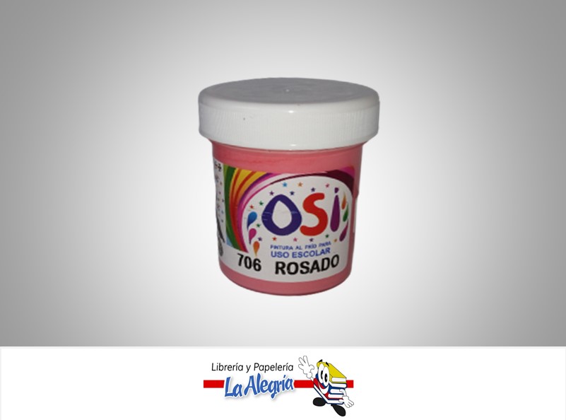 PINTURA AL FRIO 60CC ROSADO MARCA OSI