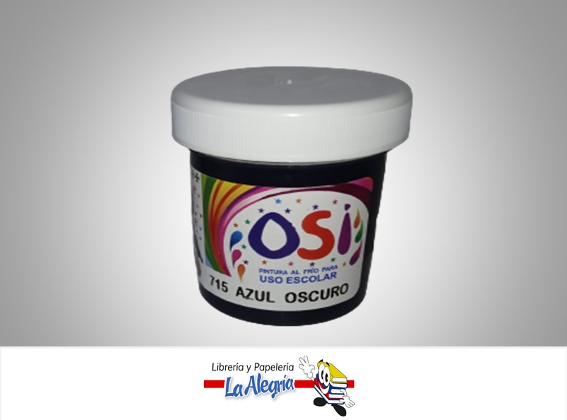 PINTURA AL FRIO 60CC AZUL OSCURO MARCA OSI