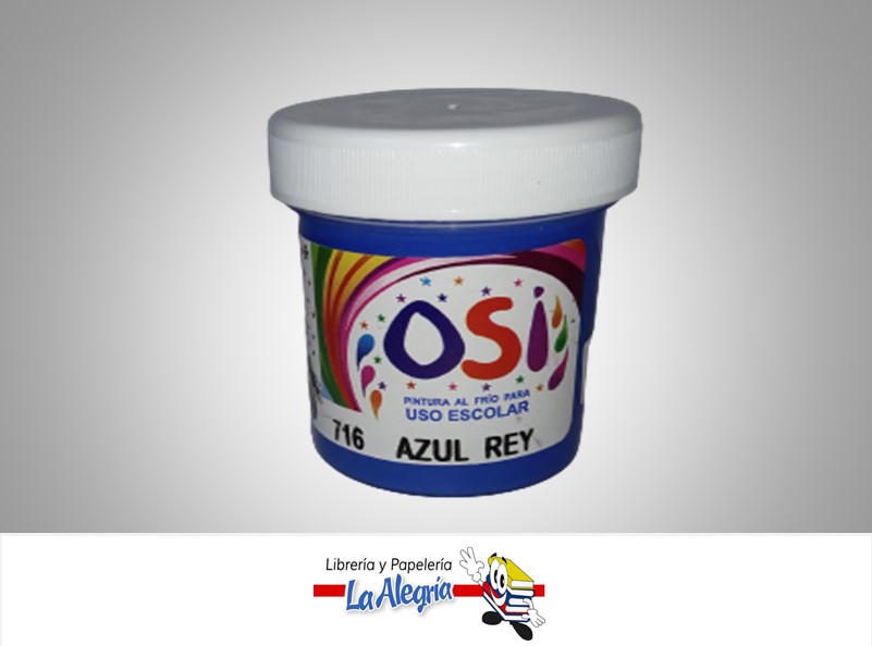 PINTURA AL FRIO 60CC AZUL REY MARCA OSI