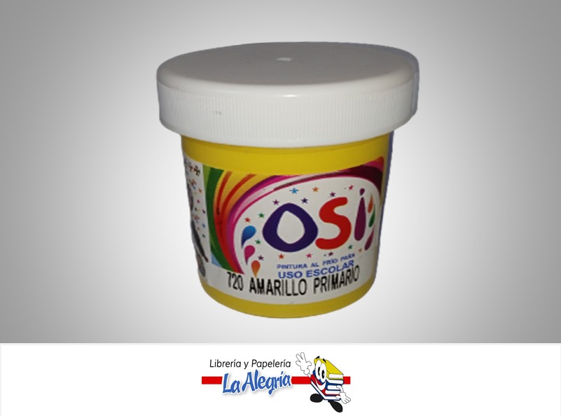 PINTURA AL FRIO 60CC AMARILLO PRIMARIO MARCA OSI