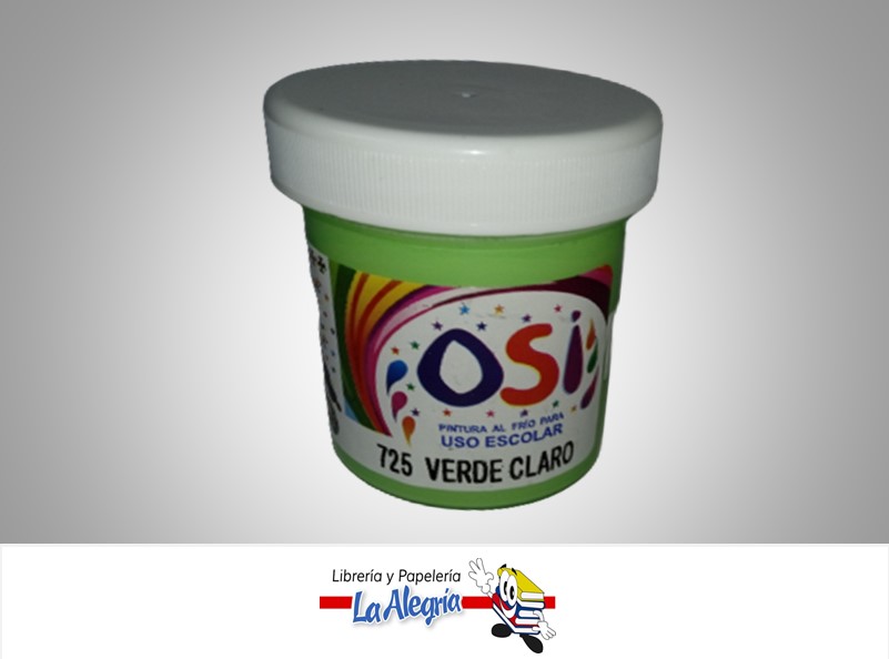 PINTURA AL FRIO 60CC VERDE CLARO MARCA OSI