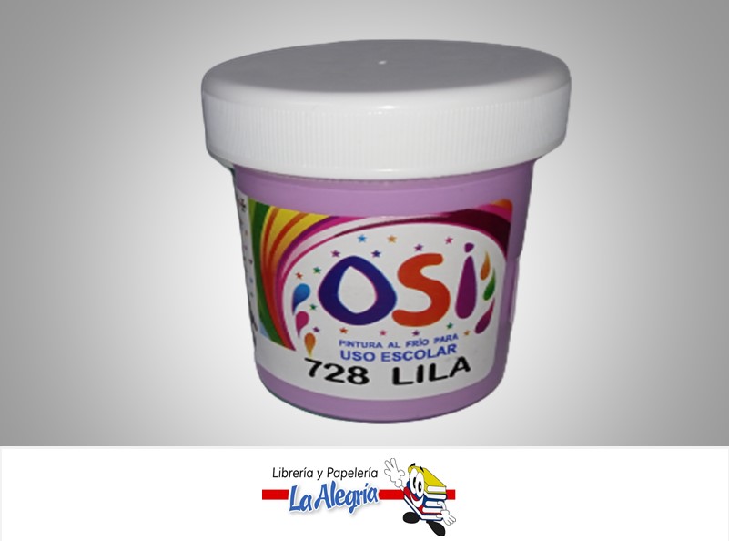 PINTURA AL FRIO 60CC LILA MARCA OSI