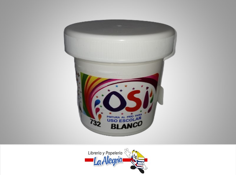 PINTURA AL FRIO 60CC BLANCO MARCA OSI