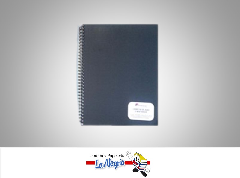 LIBRETA ESPIRAL 2 MATERIAS 80 HOJAS MIXTA 1 LINEA/CUADRICULADO 21.5X28CM MARCA ALINEADOS PT