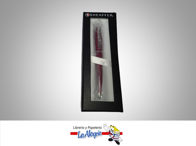 BOLIGRAFO RETRACTIL VFM CROMADO MORADO MARCA SHEAFFER