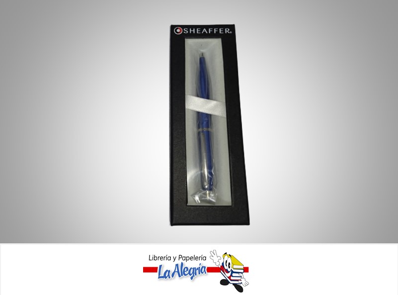 BOLIGRAFO RETRACTIL VFM CROMADO AZUL MARCA SHEAFFER