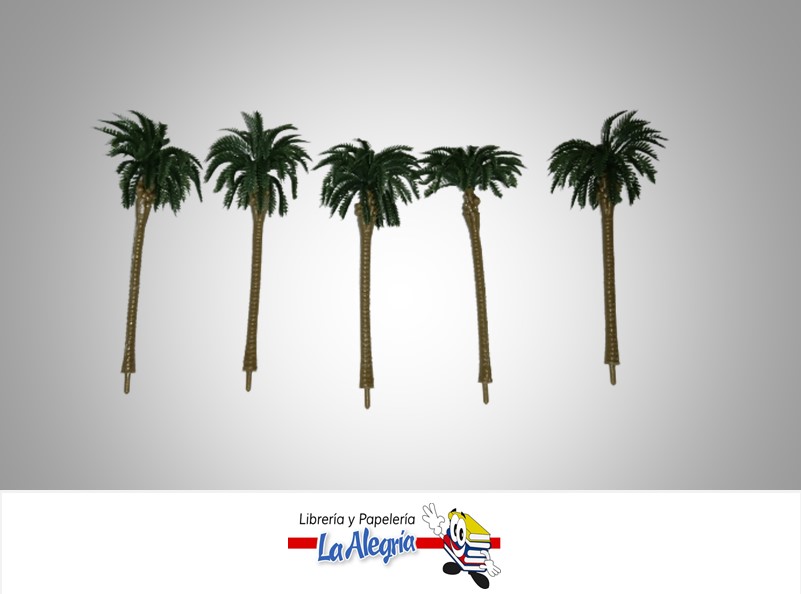 PALMERA PARA MAQUETA 11 CM VERDE MARCA S/M