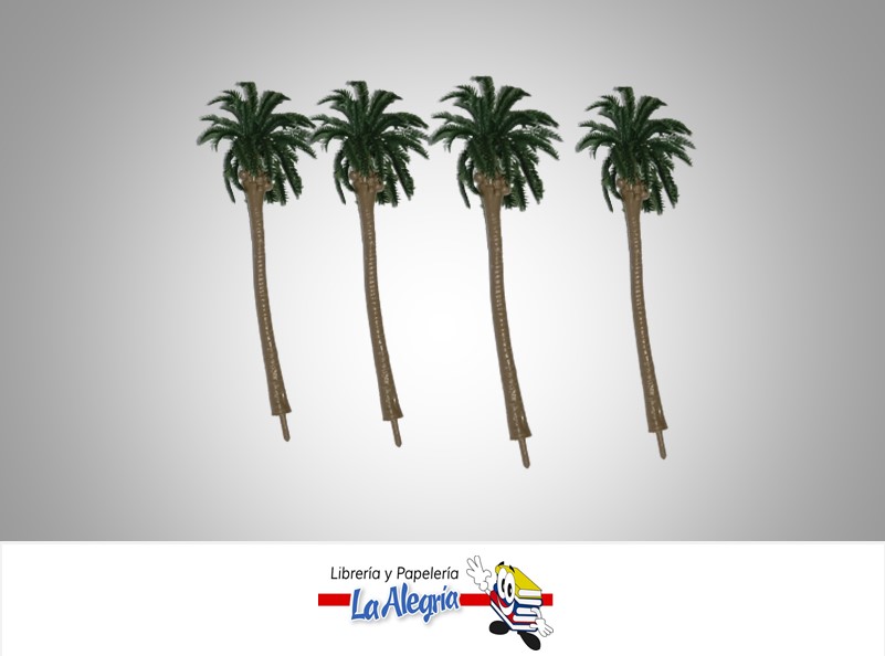 PALMERA PARA MAQUETA 17 CM VERDE MARCA S/M