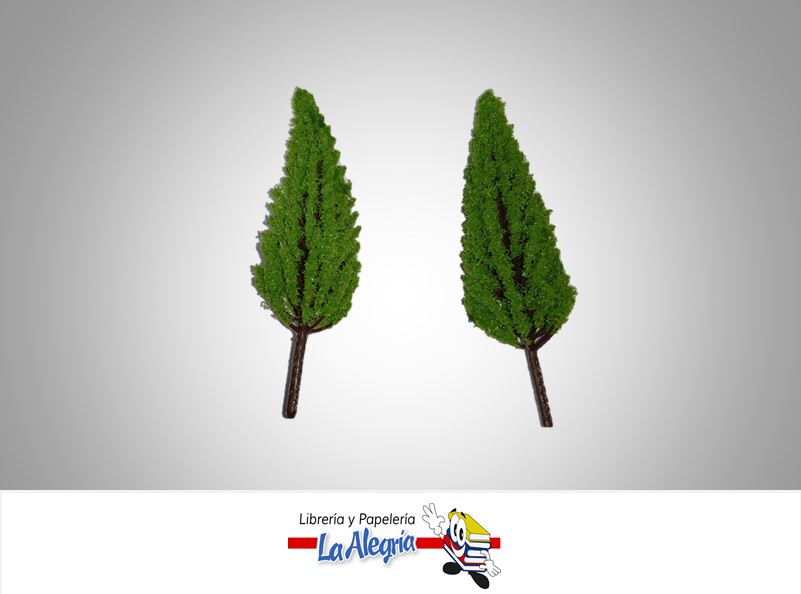 ARBOL PINO ARTIFICIAL PARA MAQUETA 13 CM UND MARCA S/M