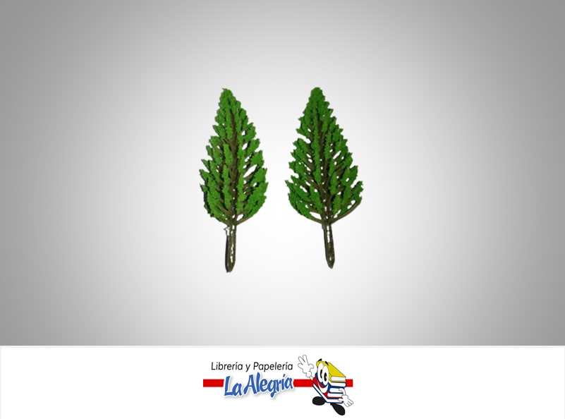 ARBOL PINO ARTIFICIAL PARA MAQUETA 8 CM UND MARCA S/M