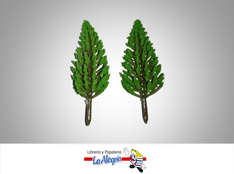 ARBOL PINO ARTIFICIAL PARA MAQUETA 12 CM UND MARCA S/M