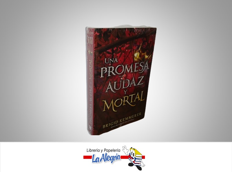UNA PROMESA AUDAZ Y MORTAL TEMATICA NOVELA FICCION AUTOR BRIGID KEMMERER MARCA PUCK