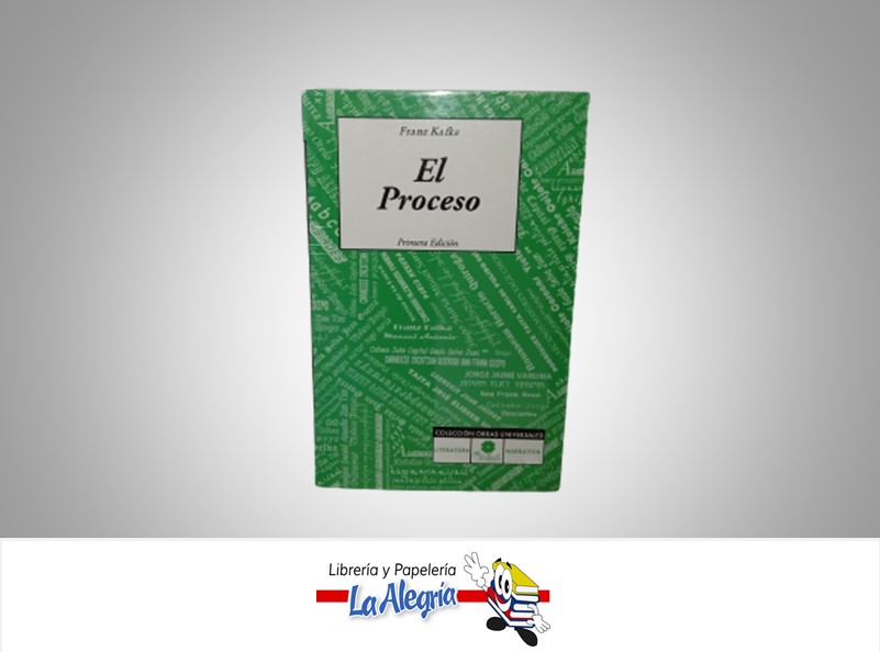 EL PROCESO TEMATICA NOVELA CLASICA AUTOR FRANZ KAFKA MARCA EL TREBOL