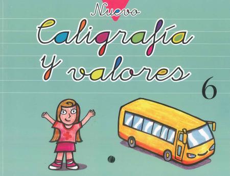 CALIGRAFIA Y VALORES 6 TEMATICA EDUCACION EDITORIAL SABER