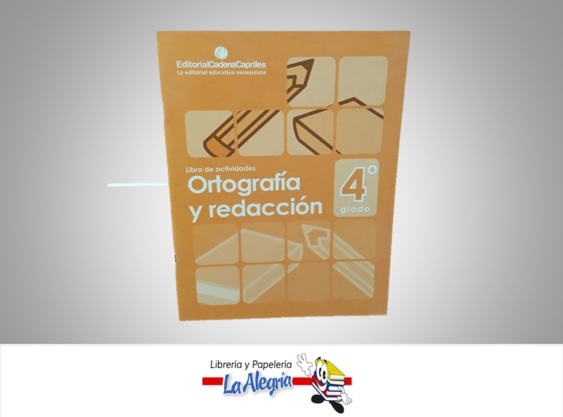 ORTOGRAFÍA Y REDACCIÓN 4 TEMATICA ESCOLAR AUTOR MARIA GRACIELA ROBLES EDITORIAL SABER