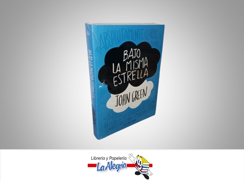 BAJO LA MISMA ESTRELLA TEMATICA NOVELA JUVENIL AUTOR JHON GREEN MARCA NUBE DE TINTA