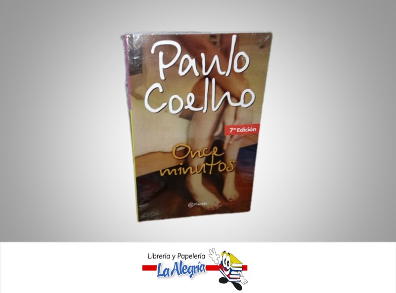 ONCE MINUTOS TEMATICA AUTOAYUDA AUTOR PAULO COELHO MARCA PLANETA