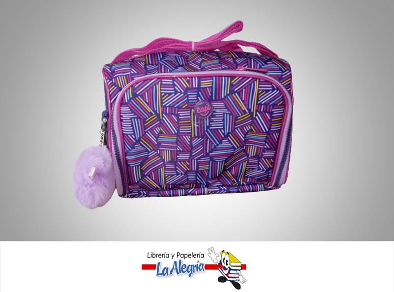 LONCHERA ESCOLAR JOY VIOLET 1254010 MARCA CAPI