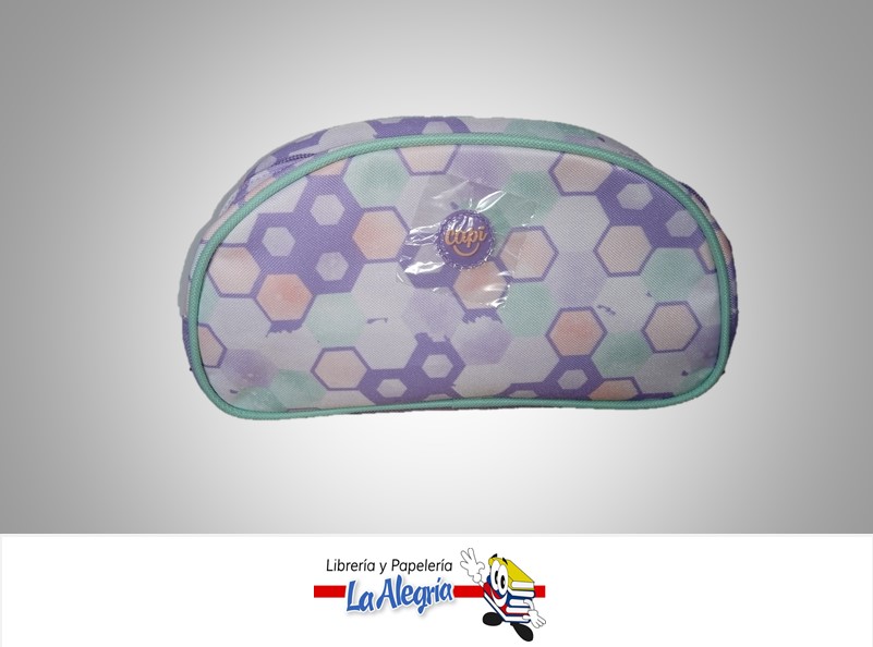 CARTUCHERA OVALADA JOY LAVANDER 1256208 MARCA CAPI