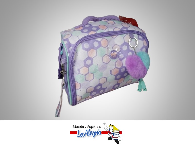 LONCHERA ESCOLAR JOY LAVANDER 1256010 MARCA CAPI
