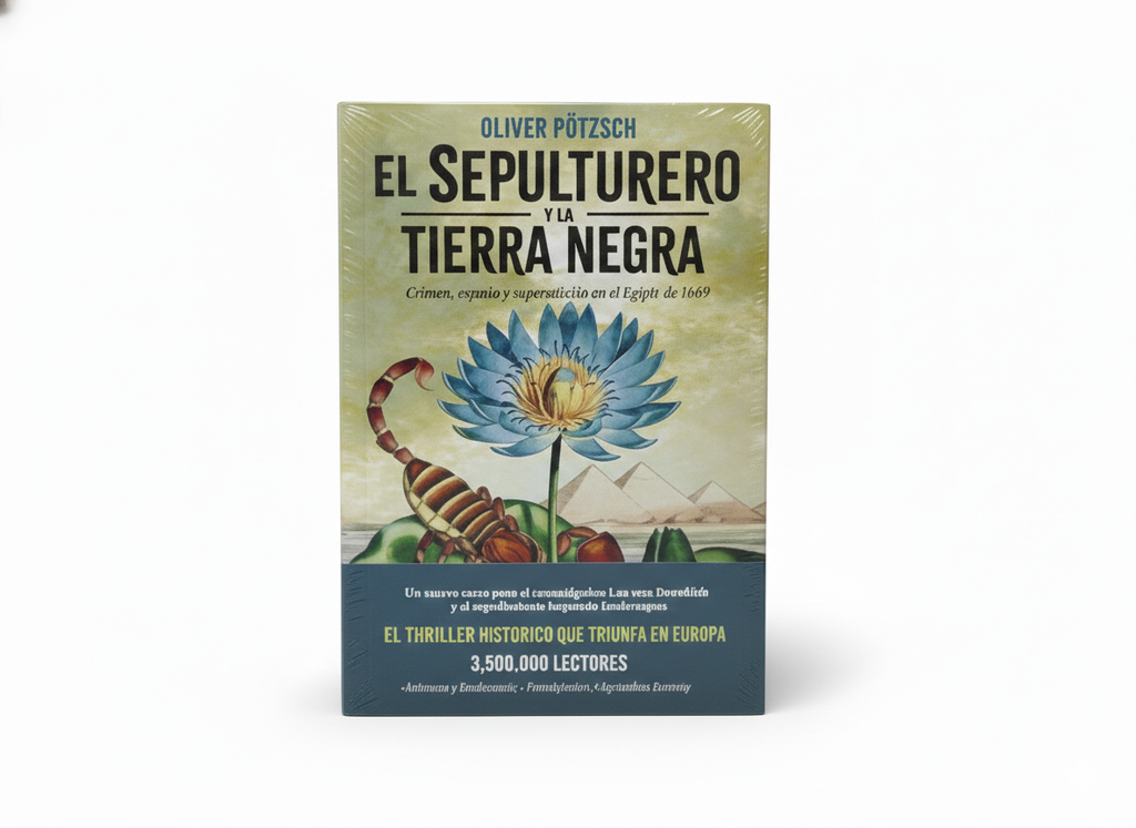 EL SEPULTURERO Y LA TIERRA NEGRA  TEMATICA NOVELA HISTORICA AUTOR OLIVER POTZSCH MARCA PLANETA