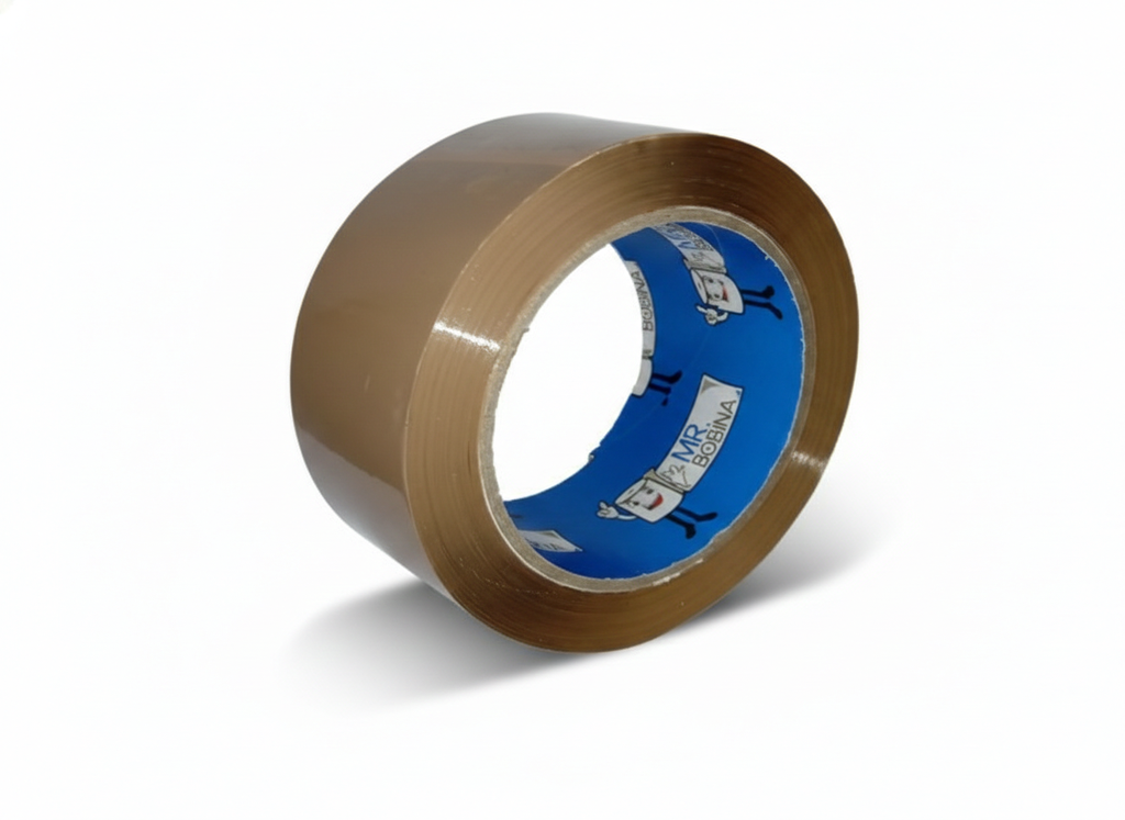 CINTA EMBALAR MARRON 48MM X 150M UND MARCA MR. BOBINA