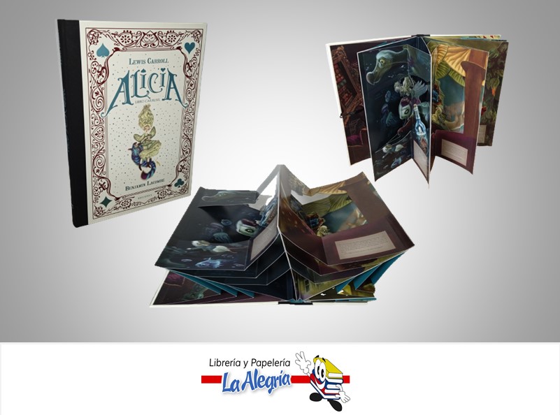 ALICIA LIBRO CARRUSEL TEMATICA NOVELA ILUSTRADA AUTOR LEWIS CARROL MARCA EDELVIVES