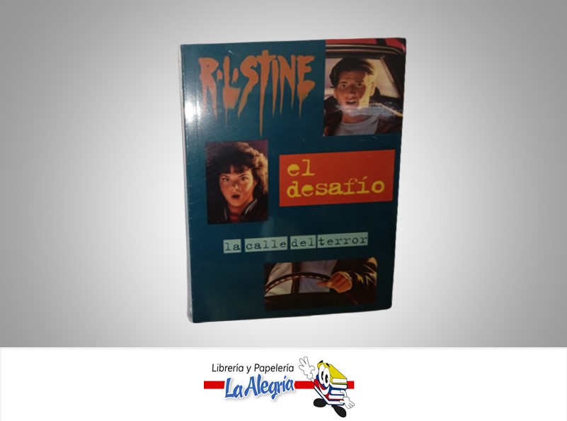 EL DESAFIO CALLE DEL TERROR NOVELA TERROR AUTOR R.L. STINE MARCA EDICIONES GRUPO ZETA