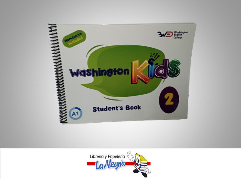 WASHINGTON KIDS 2DO GRADO TEMATICA ESCOLAR AUTOR WEC MARCA WEC