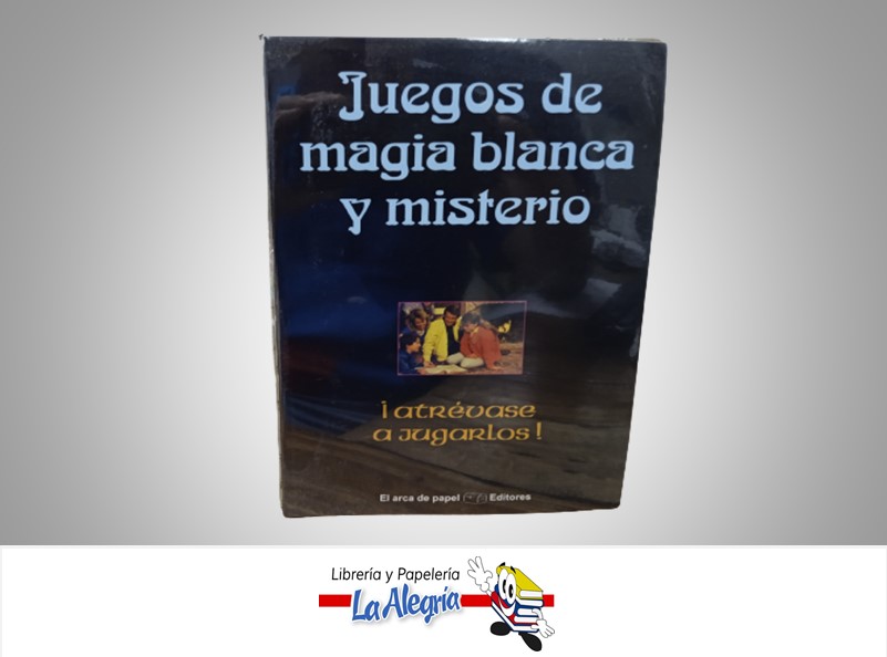 JUEGOS DE MAGIA BLANCA Y MISTERIO TEMATICA ESOTERISMO AUTOR EL ARCA DE PAPEL MARCA EL ARCA DE PAPEL