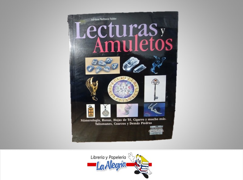 LECTURAS Y AMULETOS TEMATICA ESOTERISMO AUTOR ADRIANA MATIENZO V.  MARCA MIRBET EDICIONES
