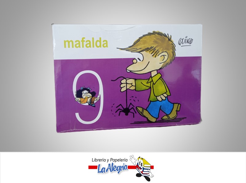MAFALDA 9 TEMATICA COMIC AUTOR QUINO MARCA EDICIONES LA FLOR