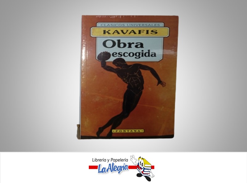 OBRA ESCOGIDA TEMATICA NOVELA AUTOR KAVAFIS MARCA FONTANA