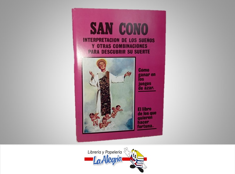 SAN CONO FOLLETO PARA INTERPRETAR SUEÑO  TEMATICA ESOTERISMO AUTOR ALBERTO LINARES DA SILVA MARCA EDITORIAL ESOTERICA