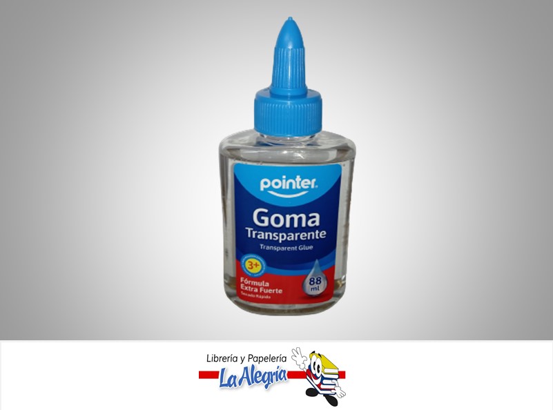PEGA LIQUIDA TRANSPARENTE CG88; 88ML UND MARCA POINTER
